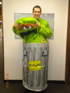 Oscar the Grouch Office Halloween Costume