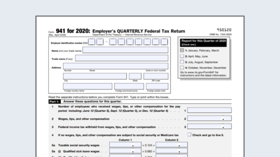 Update: Form 941 Changes - Regulatory Compliance