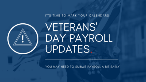 Payroll Updates: Veterans' Day 2021 - Southland Data Processing